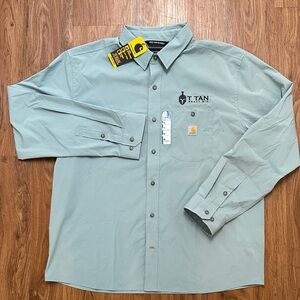 NWT Carhartt Force Sun Defender Long Sleeve Shirt